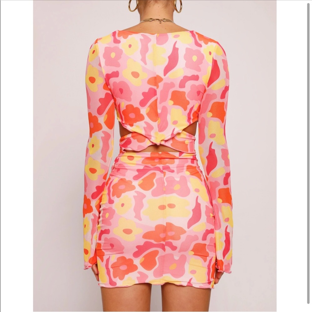 Tigermist floral cut out dress - Picture 3 of 3
